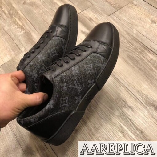 Replica Louis Vuitton Match-Up Sneaker Monogram Eclipse Canvas 3