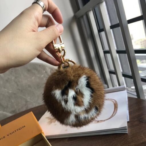 Replica Louis Vuitton LV Fur Bag Charm and Key Holder M69563 5