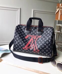 Replica Louis Vuitton Speedy Bandouliere 40 Monogram Ink M43697 2