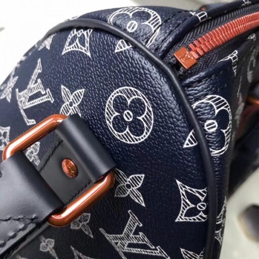 Replica Louis Vuitton Speedy Bandouliere 40 Monogram Ink M43697 4