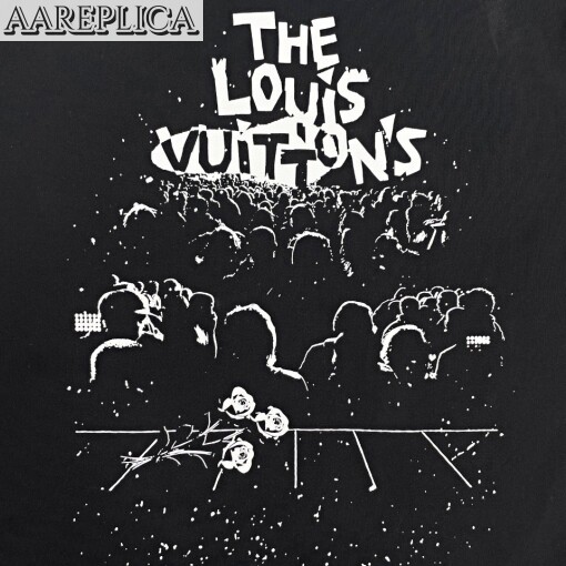 Replica Louis Vuitton LV CONCERT PRINT TSHIRT 1AARPA 6