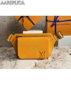 Replica Louis Vuitton TAKEOFF SLING Saffron Yellow LV Bag M21419 2