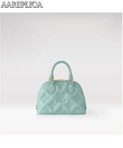 Replica Louis Vuitton Alma BB Bag Vert d’Eau Green LV M20855