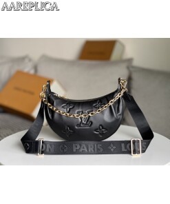 Replica Louis Vuitton LV OVER THE MOON Bag Black M59799 2