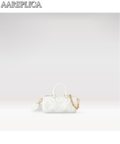 Replica Louis Vuitton LV PAPILLON BB Bag Snow White M59827