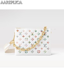 Replica Louis Vuitton Coussin PM LV Bag White M21209