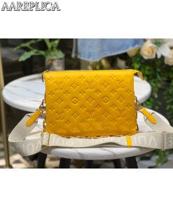 Replica Louis Vuitton Coussin PM LV Bag Yellow M20378 2