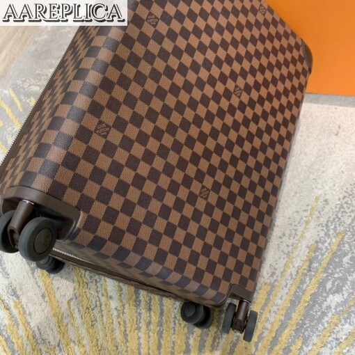 Replica Louis Vuitton Horizon 55 Rolling Luggage DAMIER EBENE N23304 9