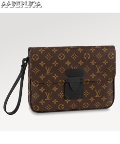 Replica Louis Vuitton LV S LOCK A4 POUCH M80560