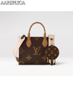 Replica Louis Vuitton LV OnTheGo PM Monogram and Monogram Reverse coated canvas Bag M46373