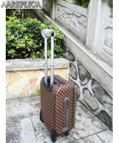 Replica Louis Vuitton Rolling Luggage Brown Monogram canvas LV M23241 2