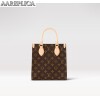 Replica Louis Vuitton Sac plat PM LV Black Bag M58658 12