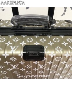 Replica Louis Vuitton Supreme LV Rolling Luggage LLV002 2