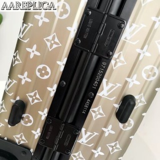 Replica Louis Vuitton Supreme LV Rolling Luggage LLV002 5