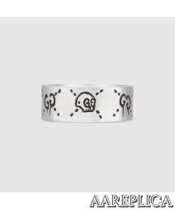 Replica GG Ghost ring in silver