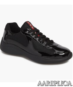 Replica Prada America’s Cup Sneaker Nero