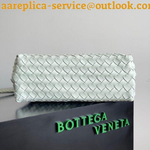 Replica Bottega Veneta Andiamo Medium Bag In Glacier Intrecciato Lambskin 5