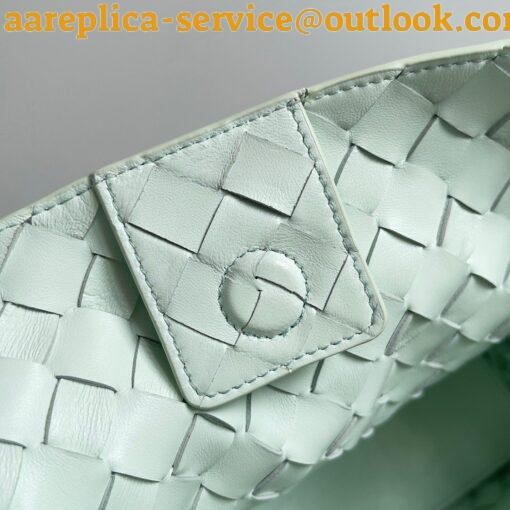 Replica Bottega Veneta Andiamo Medium Bag In Glacier Intrecciato Lambskin 6