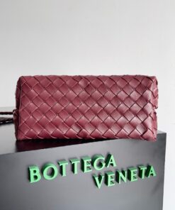 Replica Bottega Veneta Andiamo Small Bag in Barolo Intrecciato Lambskin