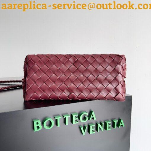 Replica Bottega Veneta Andiamo Small Bag in Barolo Intrecciato Lambskin