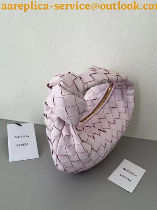 Replica Bottega Veneta BV Jodie Mini Bag In Bliss Washed Intrecciato Lambskin 6