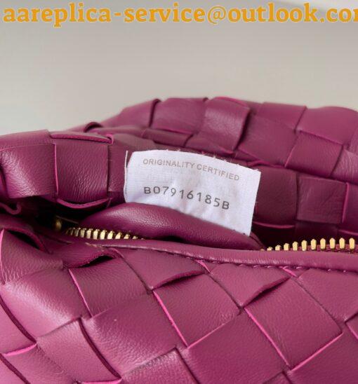 Replica Bottega Veneta BV Jodie Mini Bag In Cinnabar Intrecciato Lambskin 4