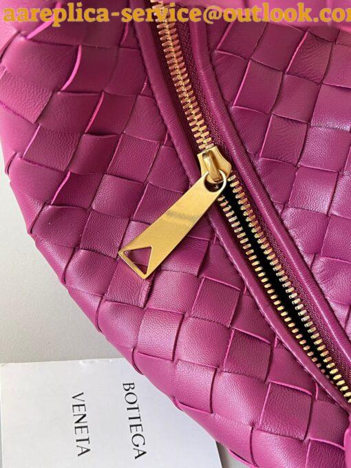 Replica Bottega Veneta BV Jodie Mini Bag In Cinnabar Intrecciato Lambskin 5