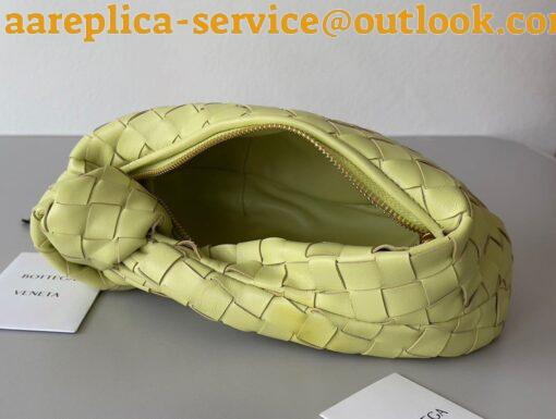 Replica Bottega Veneta BV Jodie Mini Bag In Kiwi Intrecciato Lambskin 8