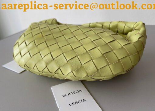 Replica Bottega Veneta BV Jodie Mini Bag In Kiwi Intrecciato Lambskin 9