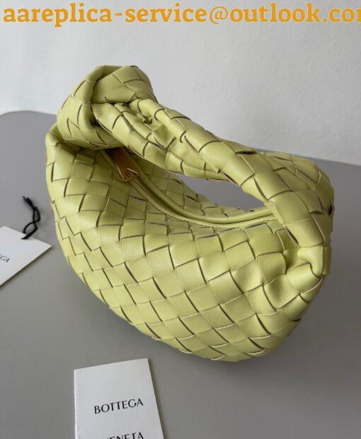 Replica Bottega Veneta BV Jodie Mini Bag In Kiwi Intrecciato Lambskin 11