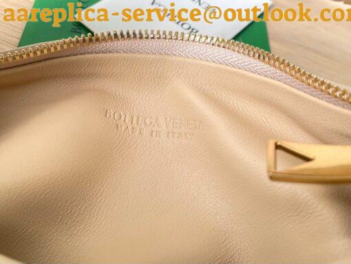 Replica Bottega Veneta BV Jodie Mini Bag In Porridge Intrecciato Lambskin 5