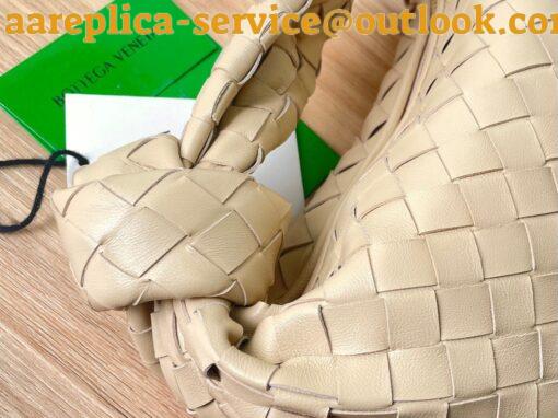 Replica Bottega Veneta BV Jodie Mini Bag In Porridge Intrecciato Lambskin 7