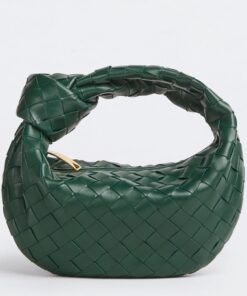 Replica Bottega Veneta BV Jodie Mini Bag In Raintree Intrecciato Lambskin