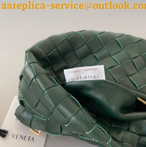 Replica Bottega Veneta BV Jodie Mini Bag In Raintree Intrecciato Lambskin 10