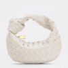 Replica Bottega Veneta BV Jodie Mini Bag In Blaster Intrecciato Patent Leather 13