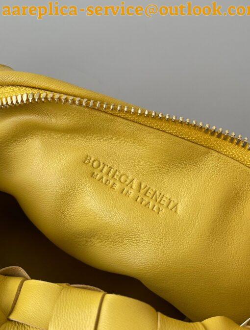 Replica Bottega Veneta BV Jodie Mini Bag In Yellow Intrecciato Lambskin 4