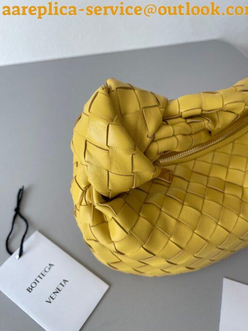 Replica Bottega Veneta BV Jodie Mini Bag In Yellow Intrecciato Lambskin 5