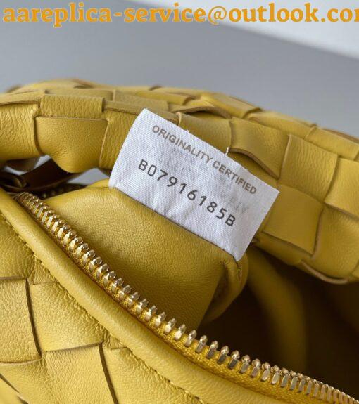 Replica Bottega Veneta BV Jodie Mini Bag In Yellow Intrecciato Lambskin 6