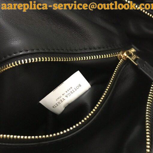 Replica Bottega Veneta BV Jodie Small Bag In Black Intrecciato Lambskin 9