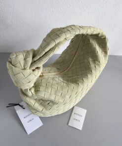 Replica Bottega Veneta BV Jodie Teen Bag In Lemon Suede Calfskin 2