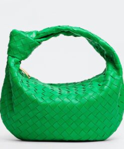 Replica Bottega Veneta BV Jodie Teen Bag In Parakeet Intrecciato Lambskin