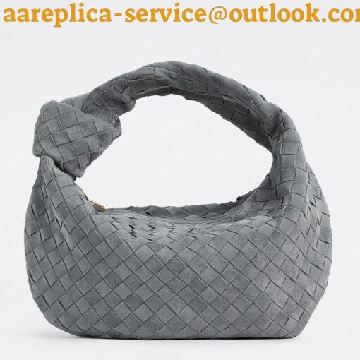 Replica Bottega Veneta BV Jodie Teen Bag In Thunder Suede Calfskin