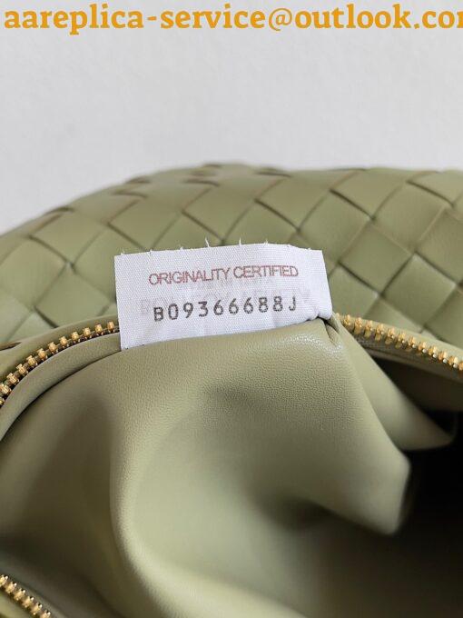 Replica Bottega Veneta BV Jodie Teen Bag In Travertine Intrecciato Lambskin 11