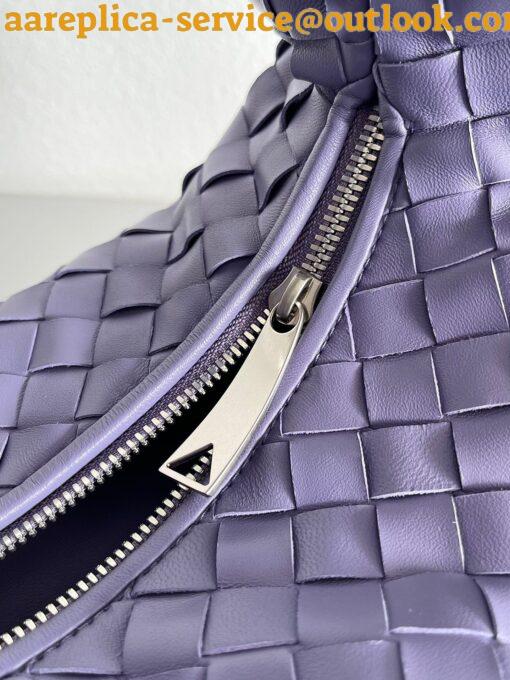 Replica Bottega Veneta BV Jodie Teen Bag In Wisteria Intrecciato Lambskin 3