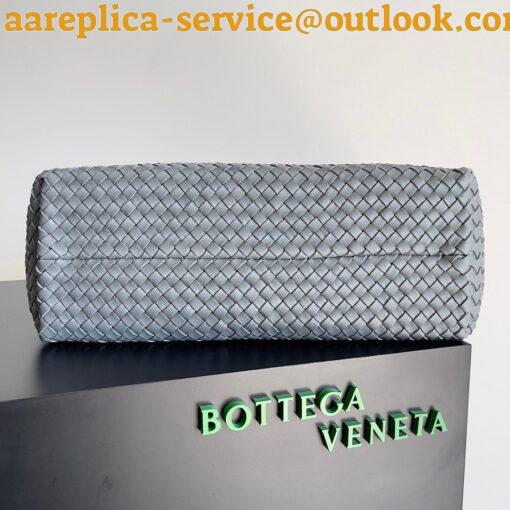 Replica Bottega Veneta Cabat Large Bag In Thunder Intrecciato Lambskin 4