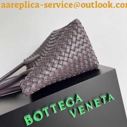 Replica Bottega Veneta Cabat Medium Bag In Fondant Intrecciato Lambskin 6