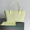 Replica Bottega Veneta Cabat Medium Bag In Melon Intrecciato Lambskin 12