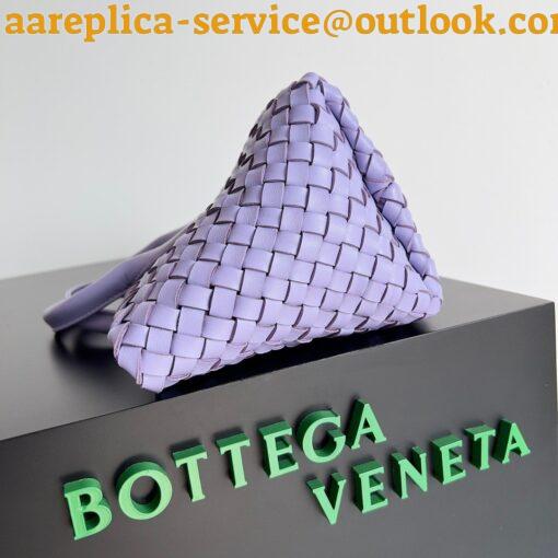 Replica Bottega Veneta Cabat Mini Bag In Wisteria Intrecciato Lambskin 3