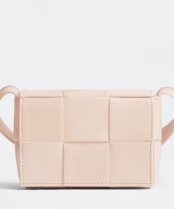 Replica Bottega Veneta Candy Cassette Bag In Melon Washed Lambskin 2