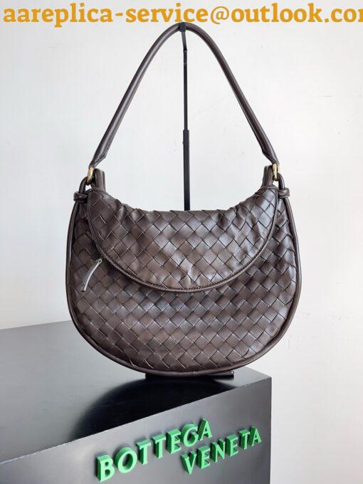 Replica Bottega Veneta Gemelli Medium Bag in Fondant Intrecciato Lambskin 3